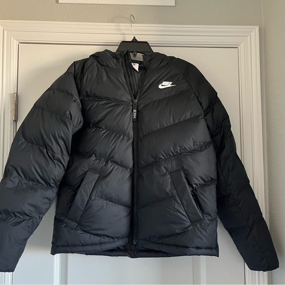Nike Sportswear Big Kids' Puffer Black/black/white